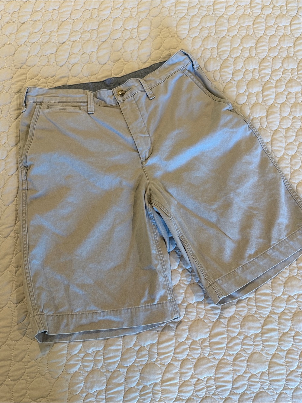Polo by Ralph Lauren Light Khaki Flat-Front Men's Shorts